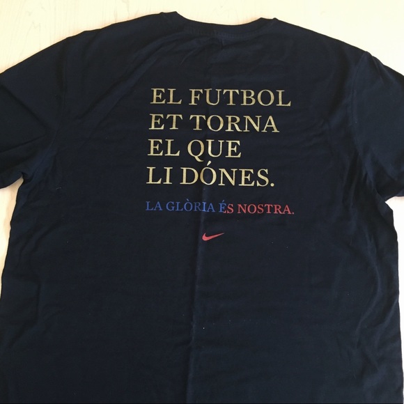 2011 Champions League Barça commemorative T-shirt - Picture 2 of 4